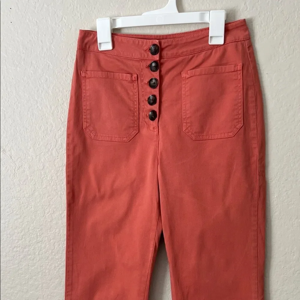 Like New! Paloma Wool Margherita Pants High Waisted in Coral in Size 36 - Picture 5 of 15